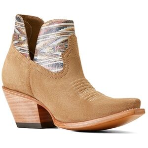 ARIAT WOMEN'S HAZEL CHIMAYO SUEDE WESTERN COWGIRL BOOTIES Size 8.5